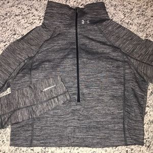 under armor 3-quarter zip